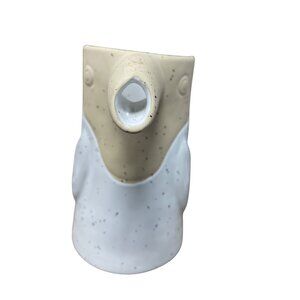 OpalHouse Toucan Bird Stoneware white tan pictcher SKU 9663